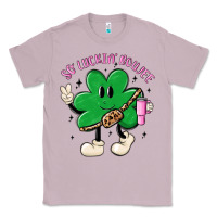 Lilac so luckin boujee Classic Tee - MaliasSmallBusiness