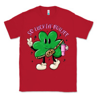 Red so luckin boujee Classic Tee - MaliasSmallBusiness