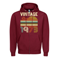 Vintage Classics 1973 Zipper Hoodie | Teevron
