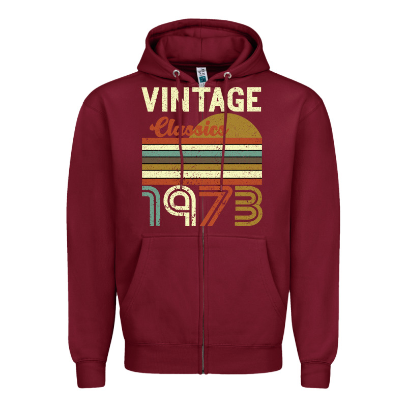 Vintage Classics 1973 Zipper Hoodie by Bettercallsaul | Teevron