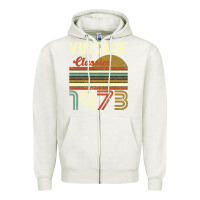 Oatmeal Heather Vintage Classics 1973 Zipper Hoodie - Bettercallsaul
