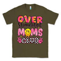 Army Green over stimulated moms club Classic Tee - JahusDesignShop