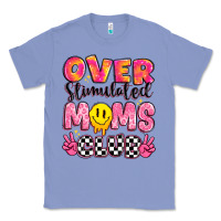 Colony Blue over stimulated moms club Classic Tee - JahusDesignShop