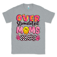 Heather Grey over stimulated moms club Classic Tee - JahusDesignShop