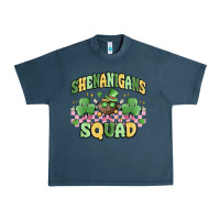 Midnight Navy shenanigans squad Urban Heavy Tee - MaliasSmallBusiness