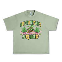 Oil Green shenanigans squad Urban Heavy Tee - MaliasSmallBusiness