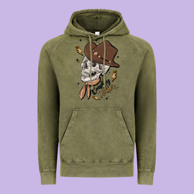 Cowboy Killer Vintage Hoodie Designed By Maliassmallbusiness