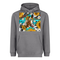 Storm cowhide aztec horse Heavyweight Hoodie - TumblerDesignByShophia