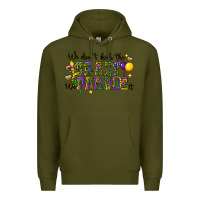 Army Green we dont hide the crazy we parade it Premium Hoodie - CowGirlArtShop