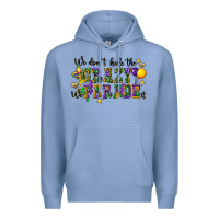 Colony Blue we dont hide the crazy we parade it Premium Hoodie - CowGirlArtShop