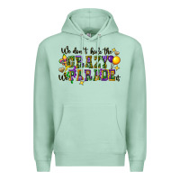 Seafoam we dont hide the crazy we parade it Premium Hoodie - CowGirlArtShop