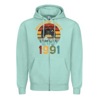 Seafoam Awesome Since 1991 Zipper Hoodie - Bettercallsaul