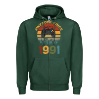 Sports Green Awesome Since 1991 Zipper Hoodie - Bettercallsaul