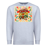 Heather Grey cinco cinco cinco de mayo Premium Sweatshirt - CowGirlArtShop