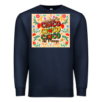 Navy cinco cinco cinco de mayo Premium Sweatshirt - CowGirlArtShop