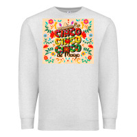 Oatmeal Heather cinco cinco cinco de mayo Premium Sweatshirt - CowGirlArtShop