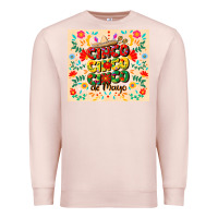 Pale Pink cinco cinco cinco de mayo Premium Sweatshirt - CowGirlArtShop
