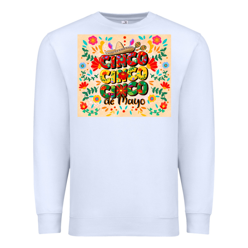 Cinco Cinco Cinco De Mayo Premium Sweatshirt by CowGirlArtShop | Teevron