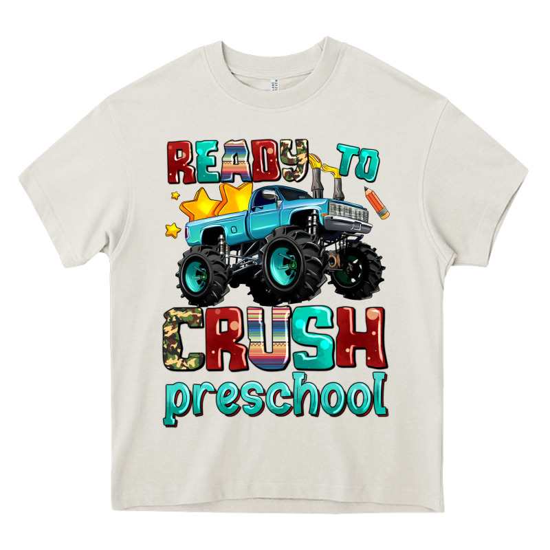Ready To School Crush Preschool Heavy Core Tee by AdoDesignShop | Teevron