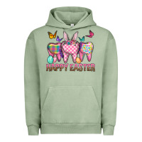 Pigment Oil Green Happy Easter Dental And Egg Urban Hoodie - BundleAndBundleShop