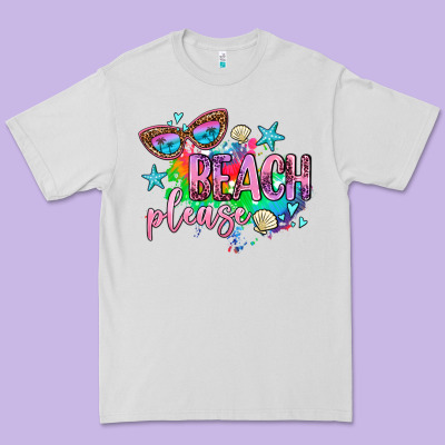 Beach Please Premium Tee Designed By Adodesignshop
