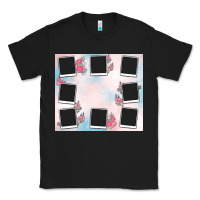 Black add your text photo collage life Classic Tee - MaliasSmallBusiness