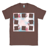 Chestnut add your text photo collage life Classic Tee - MaliasSmallBusiness