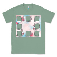 Sage add your text photo collage life Classic Tee - MaliasSmallBusiness