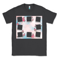 Smoke add your text photo collage life Classic Tee - MaliasSmallBusiness