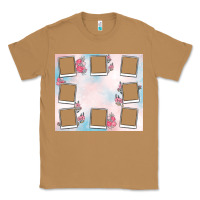 Toasted Coconut add your text photo collage life Classic Tee - MaliasSmallBusiness