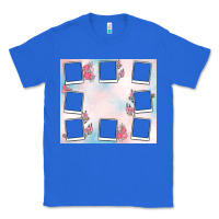True Royal add your text photo collage life Classic Tee - MaliasSmallBusiness