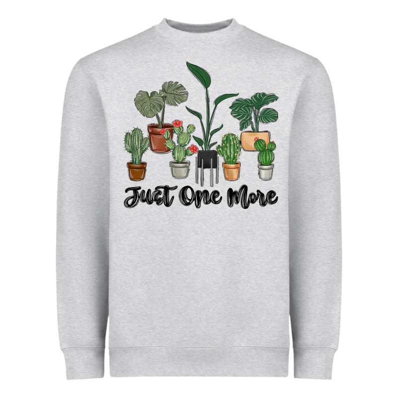 Just One More Plant Heavyweight Sweatshirt by MaliasSmallBusiness | Teevron