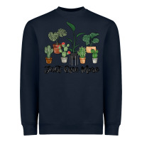 Navy just one more plant Heavyweight Sweatshirt - MaliasSmallBusiness