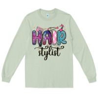 Matcha hair stylist Long Sleeve Tee - MaliasSmallBusiness