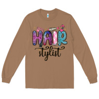 Toasted Coconut hair stylist Long Sleeve Tee - MaliasSmallBusiness