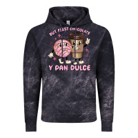 Cloud Black but first chocolate y pan dulce Vintage Hoodie - MaliasSmallBusiness