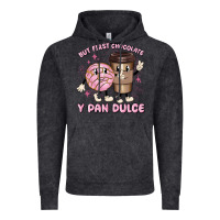 Vintage Black but first chocolate y pan dulce Vintage Hoodie - MaliasSmallBusiness