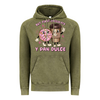 But First Chocolate Y Pan Dulce Vintage Hoodie | Teevron