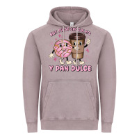Vintage Zinc but first chocolate y pan dulce Vintage Hoodie - MaliasSmallBusiness