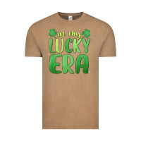 Vintage Coffee in my lucky era st. patrick's day Vintage Tee - MaliasSmallBusiness