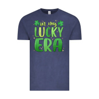 Vintage Denim in my lucky era st. patrick's day Vintage Tee - MaliasSmallBusiness