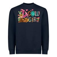 Navy western cowgirl Heavyweight Sweatshirt - MaliasSmallBusiness