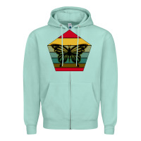 Seafoam butterfly Zipper Hoodie - Bettercallsaul