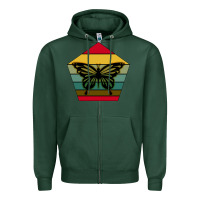 Sports Green butterfly Zipper Hoodie - Bettercallsaul
