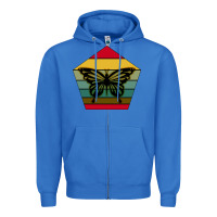 True Royal butterfly Zipper Hoodie - Bettercallsaul