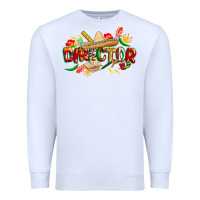 White cinco de mayo director Premium Sweatshirt - CowGirlArtShop
