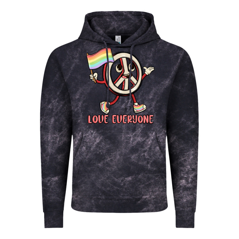 Love Everyone Vintage Hoodie by MaliasSmallBusiness | Teevron