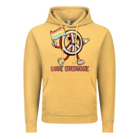 Vintage Mustard love everyone Vintage Hoodie - MaliasSmallBusiness
