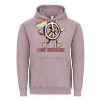 Vintage Zinc love everyone Vintage Hoodie - MaliasSmallBusiness