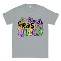 Heather Grey mardi gras queen Classic Tee - MaliasSmallBusiness